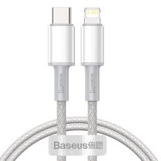 BASEUS - BASEUS Data Pd20W USB-C till Lightning kabel 2m Vit