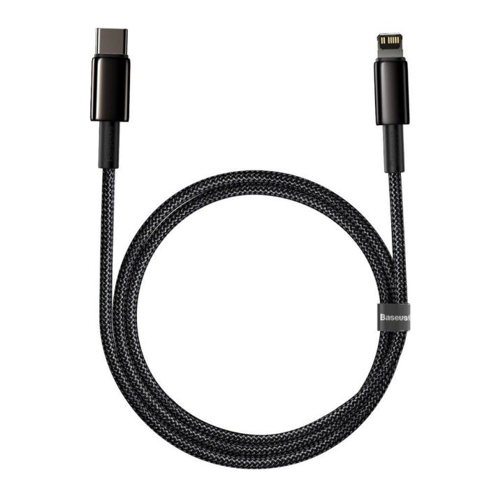 UTGATT5 - BASEUS Data Pd20W USB-C ning kabel 100cm Svart