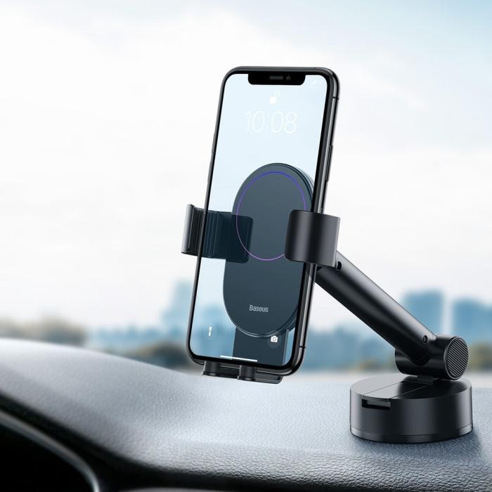 BASEUS - Baseus Gravity Car Mount Dashboard svart