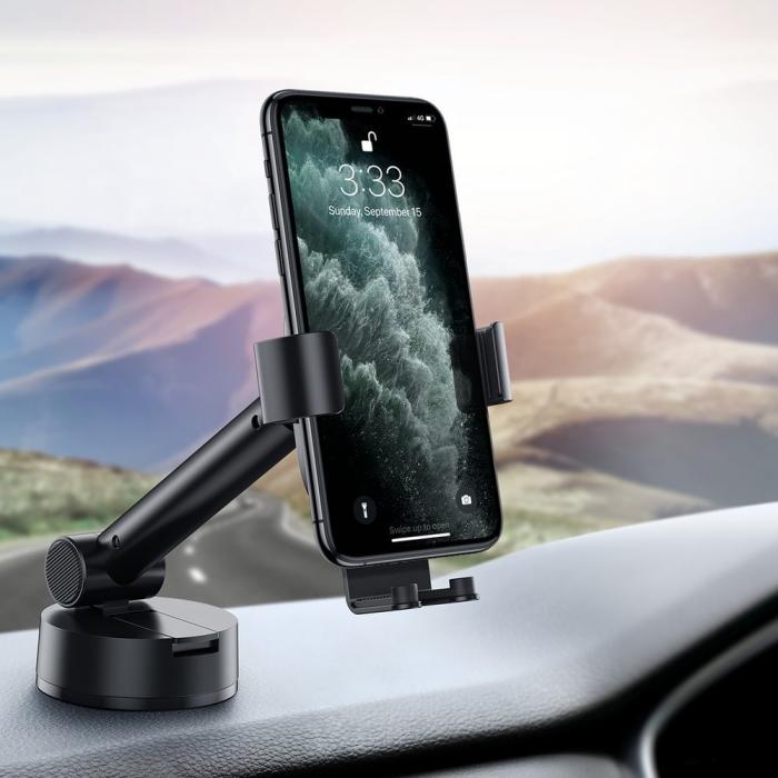 BASEUS - Baseus Gravity Car Mount Dashboard svart