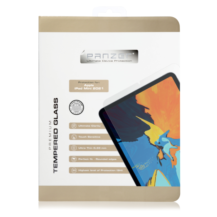 Panzer - Panzer - Härdat Glas Skärmskydd iPad Mini 2021