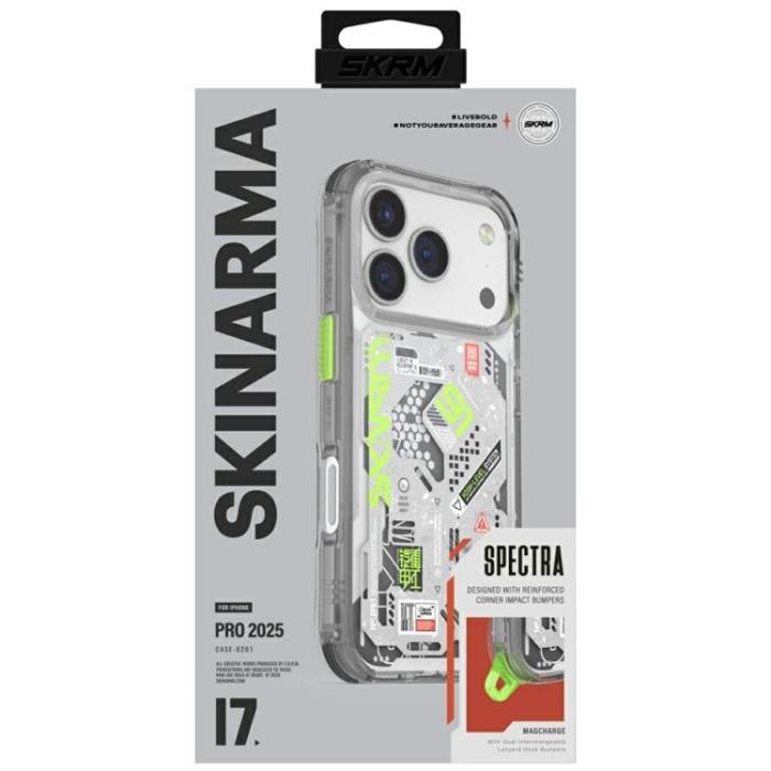 Skinarma - Skinarma iPhone 17 Pro Mobilskal MagSafe Spectra - Transparent