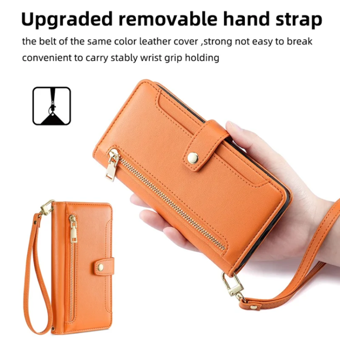 A-One Brand - Galaxy S21 5G Plånboksfodral PU Läder