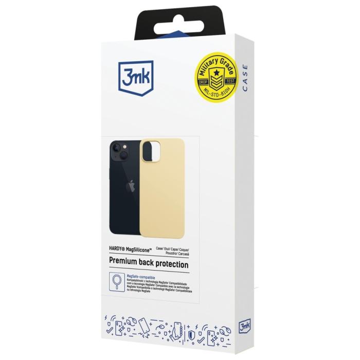 3MK - 3MK iPhone 15 Mobilskal MagSafe Silikon Hardy