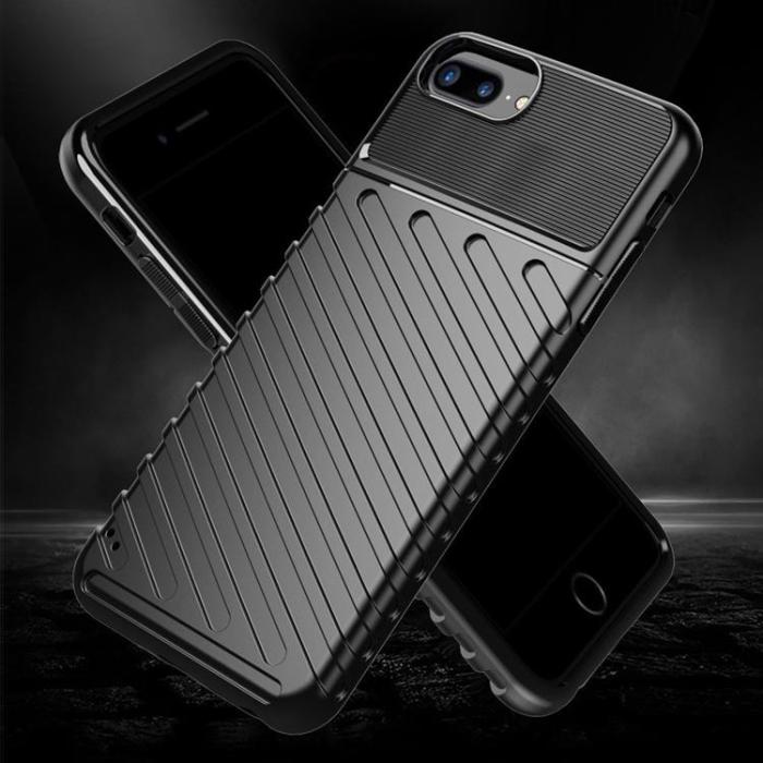 UTGATT5 - Thunder Flexible Skal iPhone 8 Plus / 7 Plus - Svart