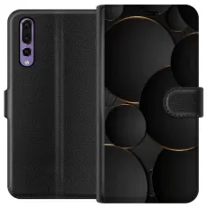 Gustaf - Pl&aring;nboksfodral till Huawei P20 Pro med Lyxig Cirklar