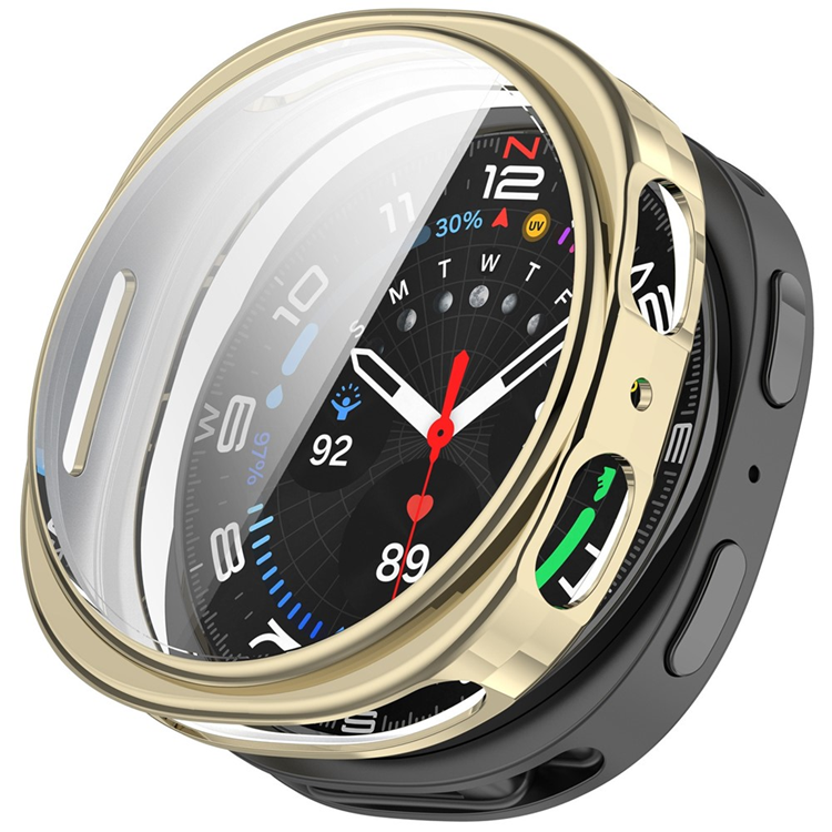 Galaxy Watch 8 (44mm) Skal TPU - Electroplating Ljusguld | 5122 | AlltMobil