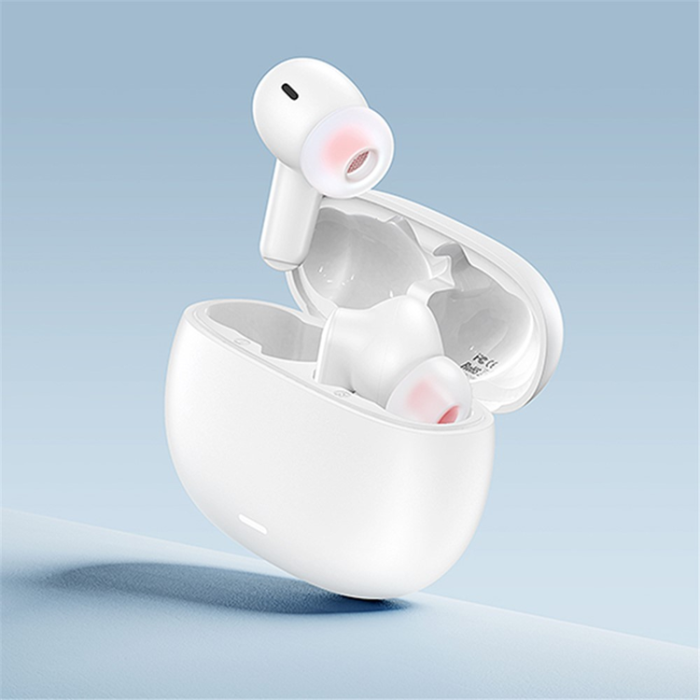 Remax - REMAX Trådlös Hörlurar Bluetooth 5.3 W7N ANC ENC - Vit