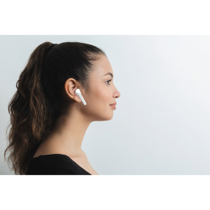 UTGATT1 - Puro - Bluetooth Slim Pod hörlurar med laddstation - Vit