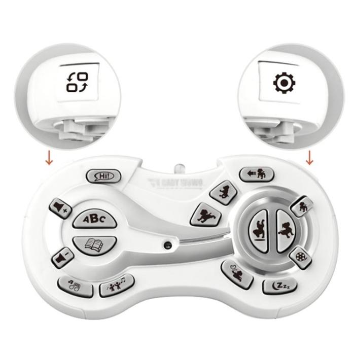 JJRC - JJRC Smart RC Robothund Infraröd Kontroll för Barn (Ålder 6-8 år) R19