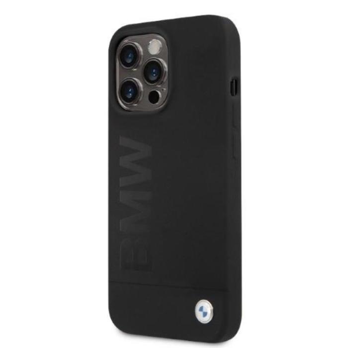 BMW - Etui BMW iPhone 13 Pro Skal Magsafe Silicone Signature Logo - Svart