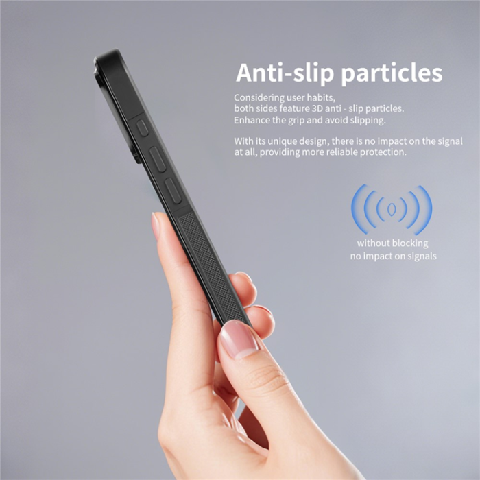 A-One Brand - iPhone Air Mobilskal MagSafe Aramid Fiber TPU - Fyrkantig Textur