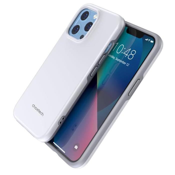 Choetech - Choetech iPhone 13 Pro Max Skal Magsafe MFM Anti-drop - Vit