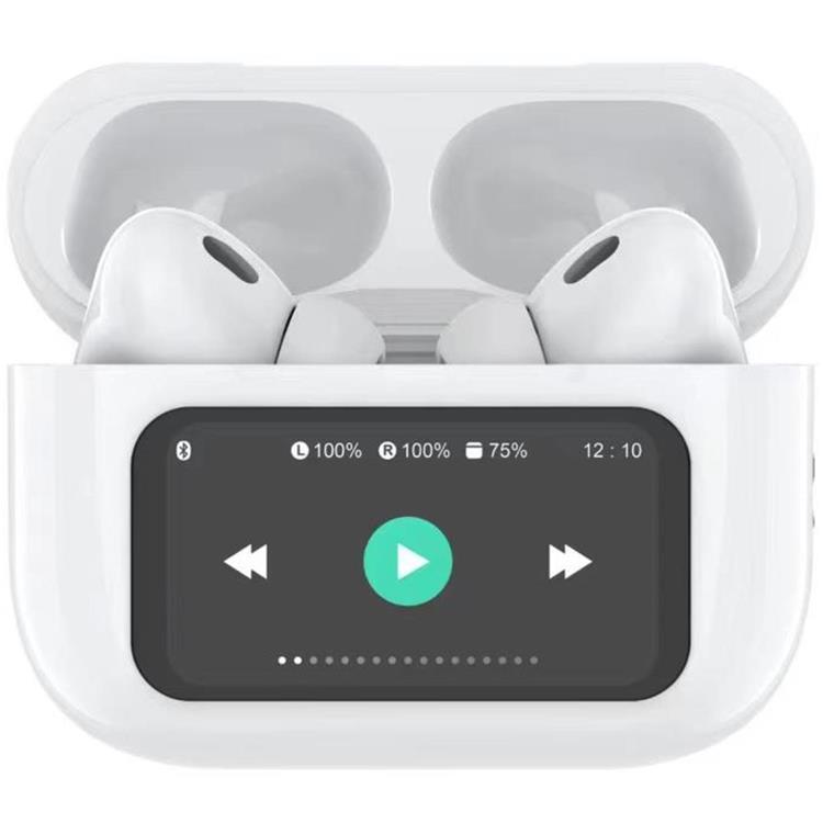 Celly SoundLED True Wireless Bluetooth-headset ANC & ENC - Vit | 505771 | AlltMobil