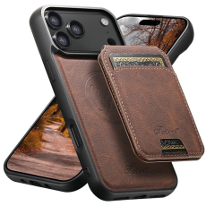 SUTENI - SUTENI iPhone 17 Pro Mobilskal MagSafe Kickstand H16 - Brun