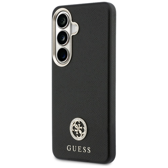 Guess - Guess Mobilskal För Galaxy S26 MagSafe Rhinestone Round Logo
