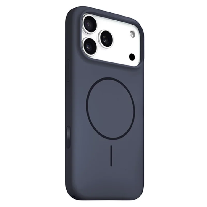 A-One Brand - iPhone 17 Pro Mobilskal Magsafe Liquid Silikon - Svart