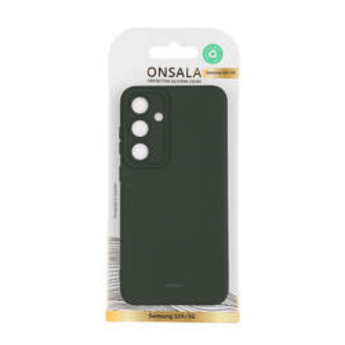 Onsala - Onsala Galaxy S24 Plus Mobilskal Silikonkänsla - Grön