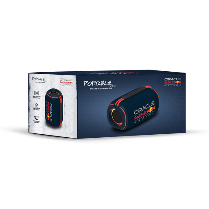 Red Bull - Oracle Red Bull Racing Högtalare Bluetooth 15W RB-SK430 - Blå