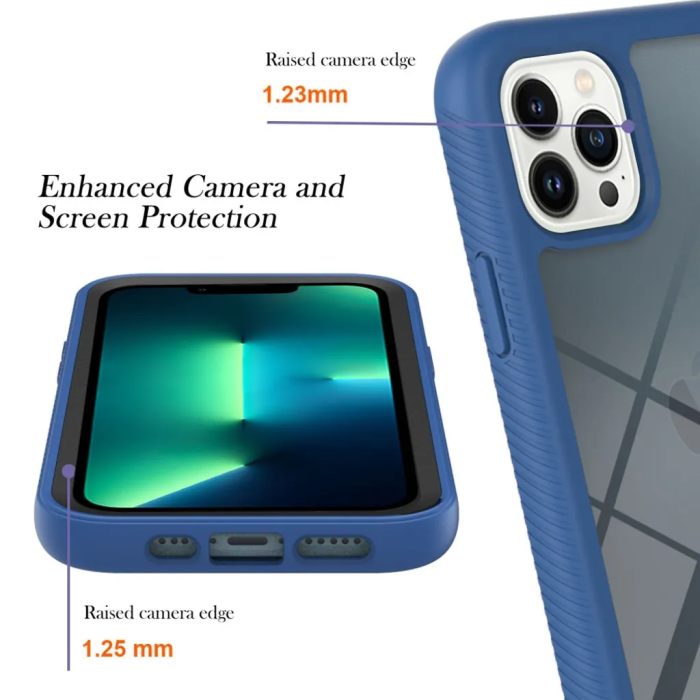 YB - YB iPhone 15 Pro Mobilskal PC Series-3 - Safir