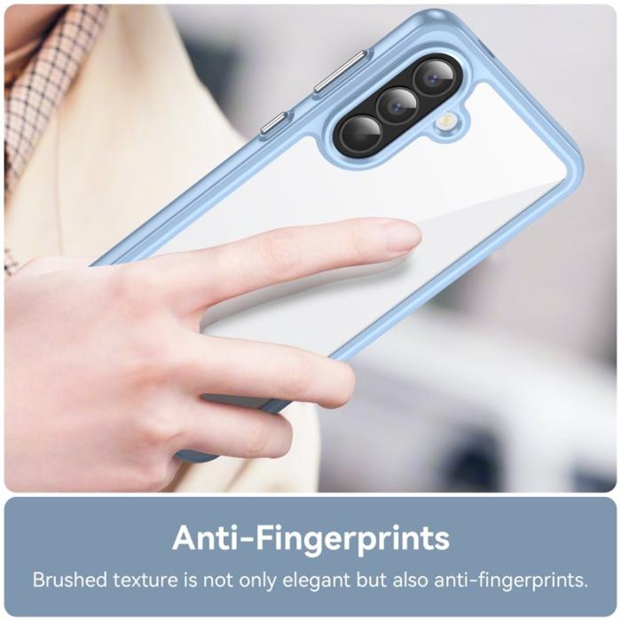 WANLONFENG - WANLONFENG Mobilskal till Samsung Galaxy A57 TPU - Blå