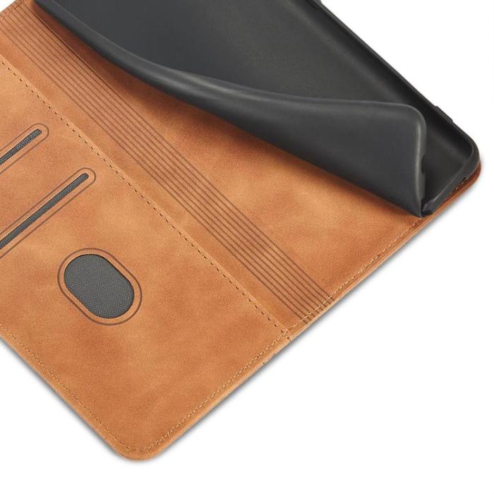 OEM - Galaxy S22 Plus Plånboksfodral Magnet Fancy - Brun