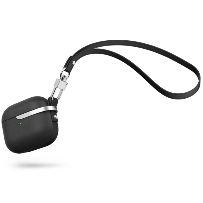 Moshi - Moshi Pebbo Luxe för AirPods 3 - Svart