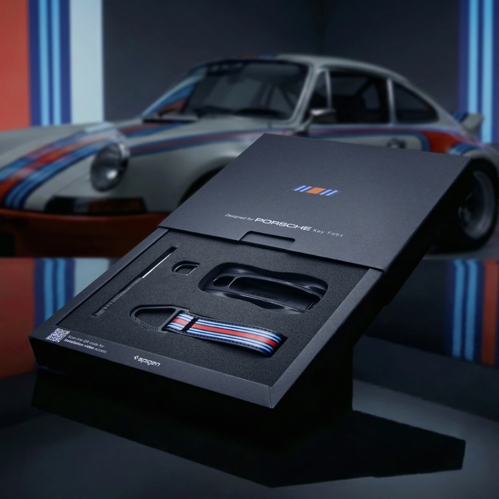 Spigen - Spigen Porsche Key Skal PK100 FOB – Svart
