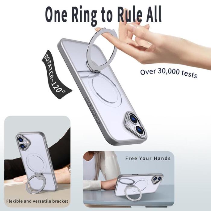 A-One Brand - iPhone 16 Mobilskal MagSafe Rotating Kickstand