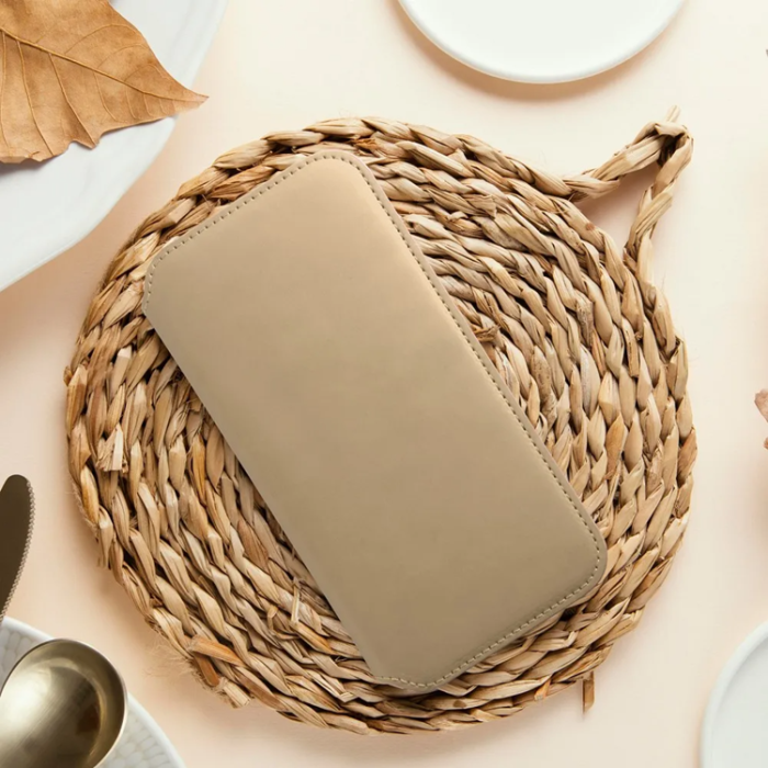 OEM - Xiaomi Redmi 14C Plånboksfodral Dual Pocket - Guld