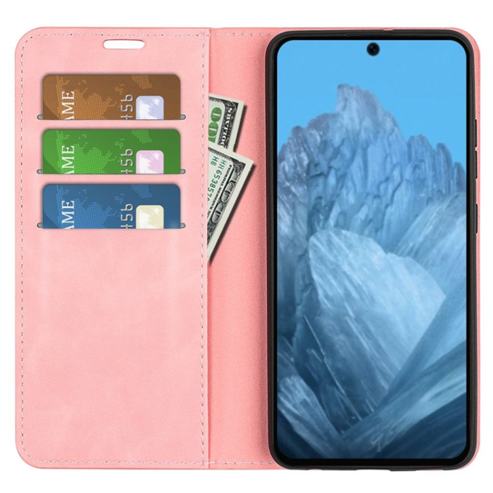 Taltech - Google Pixel 9/9 Pro Plånboksfodral - Rosa