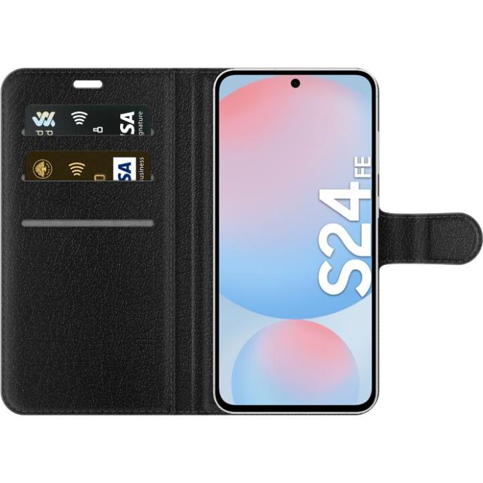 iSecrets - Plånboksfodral till Samsung Galaxy S24 FE med Lyxig Cirklar