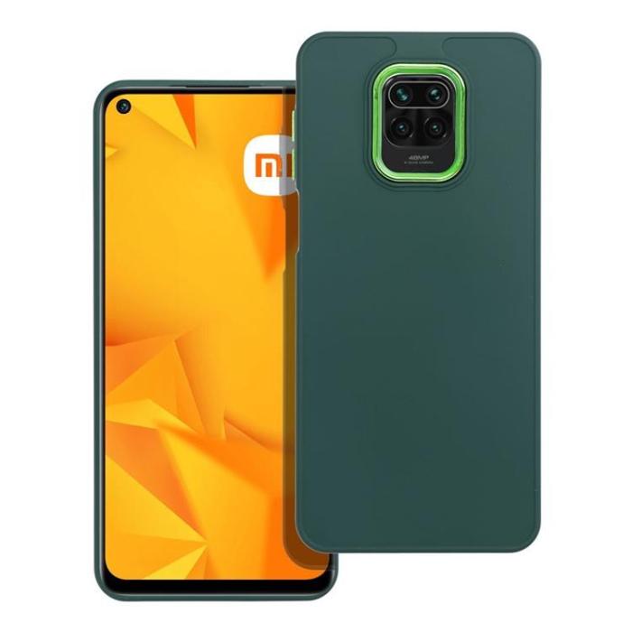 OEM - Xiaomi Redmi Note 9S/9 Pro Mobilskal Frame - Grön
