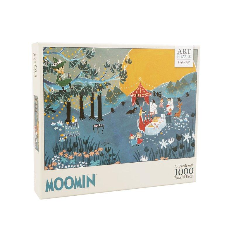 MOOMIN Pussel 1000 Pcs Art Puzzle Blå