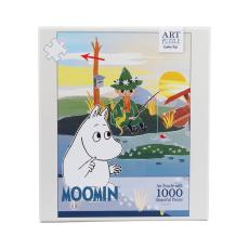 MOOMIN - MOOMIN Pussel 1000 Pcs Art Puzzle On Bridge