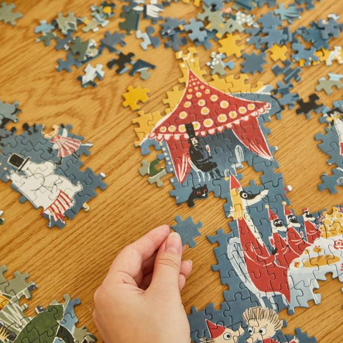 MOOMIN - MOOMIN Pussel 1000 Pcs Art Puzzle Blå