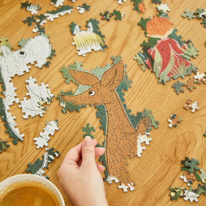 MOOMIN - MOOMIN Pussel 1000 Pcs Art Puzzle Grön