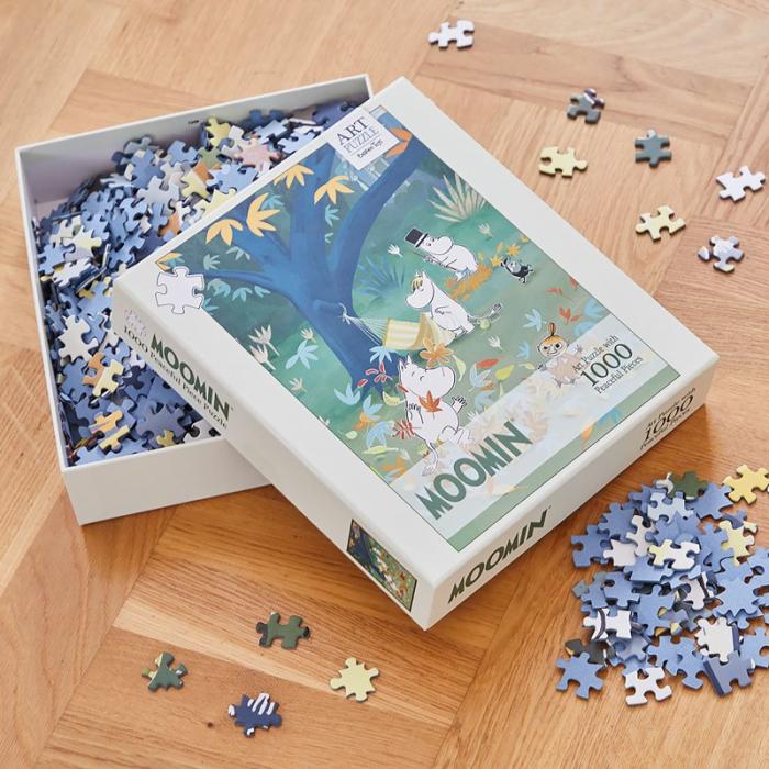 MOOMIN - MOOMIN Pussel 1000 Pcs Art Puzzle In The Forest