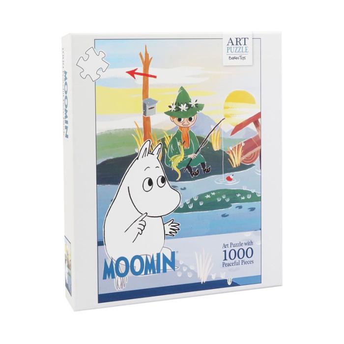 MOOMIN - MOOMIN Pussel 1000 Pcs Art Puzzle On Bridge