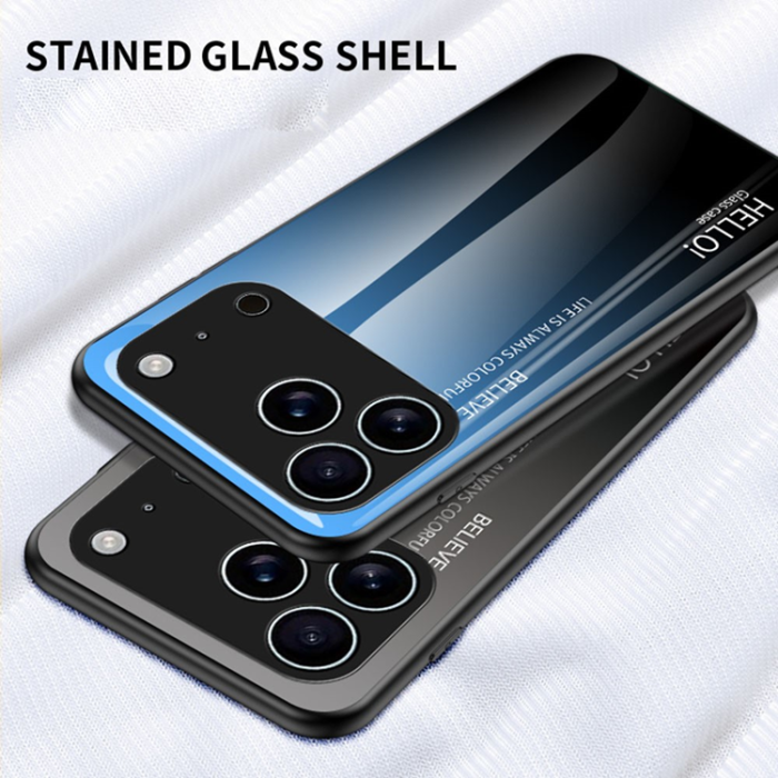 A-One Brand - iPhone 17 Pro Mobilskal Anti-Scratch - Gradient Gul