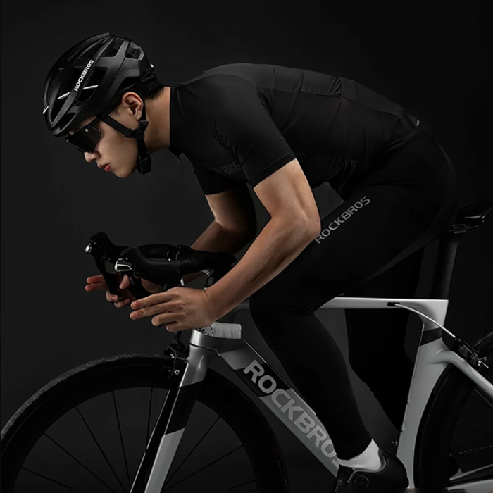 Rockbros - Rockbros Cykeltröja Kortärmad L - Svart