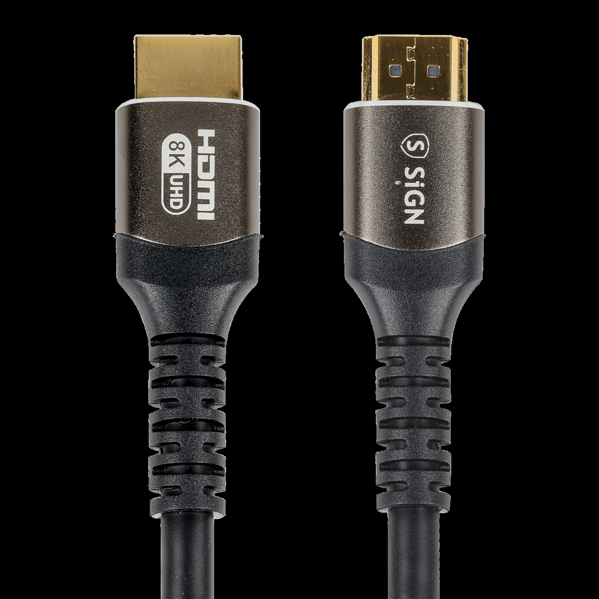 SiGN Premium HDMI 2.1 Kabel 8K 2m - Svart | 1867 | AlltMobil
