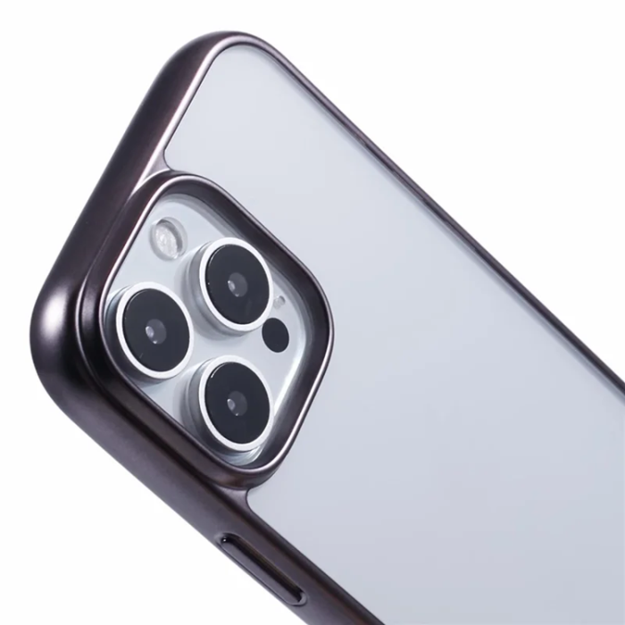 KIGC - KIGC iPhone 16 Pro Max Mobilskal Ice Silk - Grå