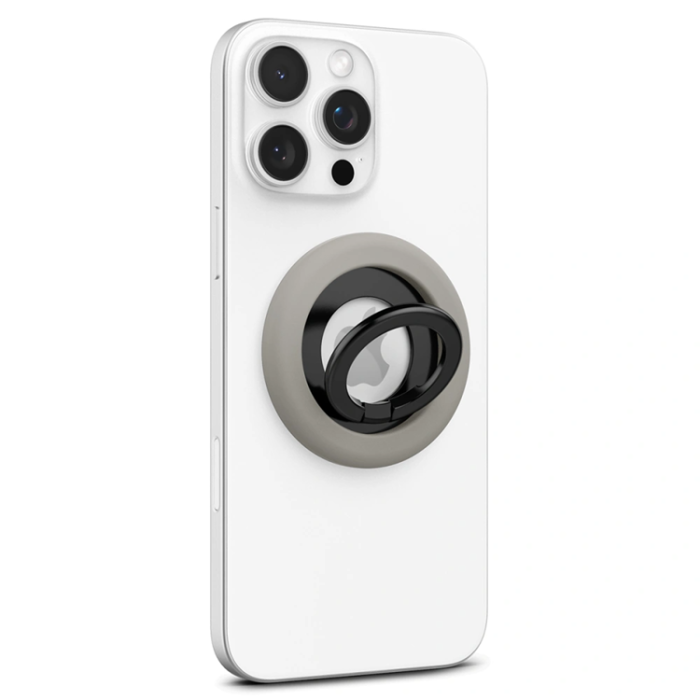 Spigen - Spigen Mobil Ringhållare Magsafe Magnetic Nano Pop - Grå