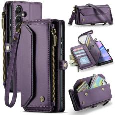 Caseme - CASEME Pl&aring;nboksfodral Konstl&auml;der f&ouml;r Samsung Galaxy A16 5G - Lila