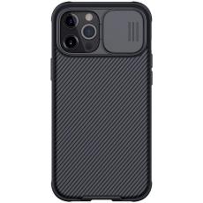 UTGATT1 - Nillkin CamShield Pro Skal iPhone 12 / 12 Pro - Svart