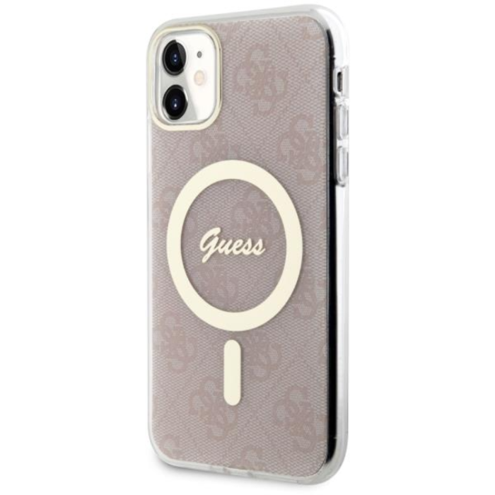 Guess - Guess iPhone 11 Mobilskal MagSafe - Rosa
