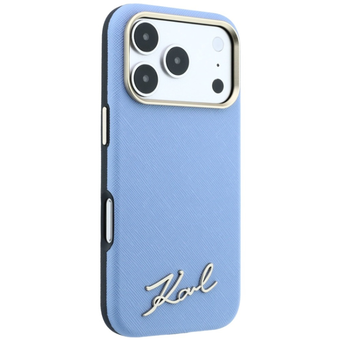 KARL LAGERFELD - Karl Lagerfeld Mobilskal För iPhone 18 Pro/17 Pro Magsafe Saffiano Small Script