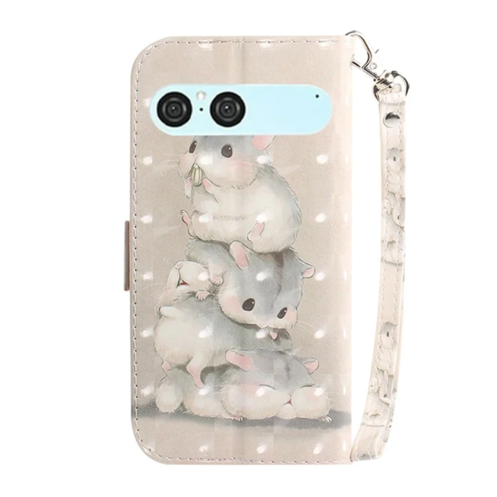 A-One Brand - Sony Xperia 10 VII Plånboksfodral med Handledsrem - Squirrels