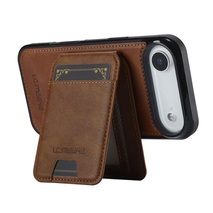 LC.imeeke - LC.IMEEKE L3 iPhone Air Fodral KonstLäder - Brun